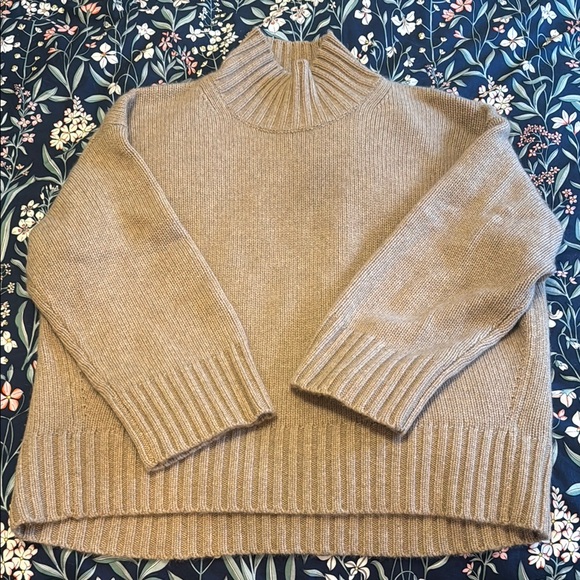 Cos Chunky Pure Cashmere Turtleneck Sweater - Picture 1 of 5
